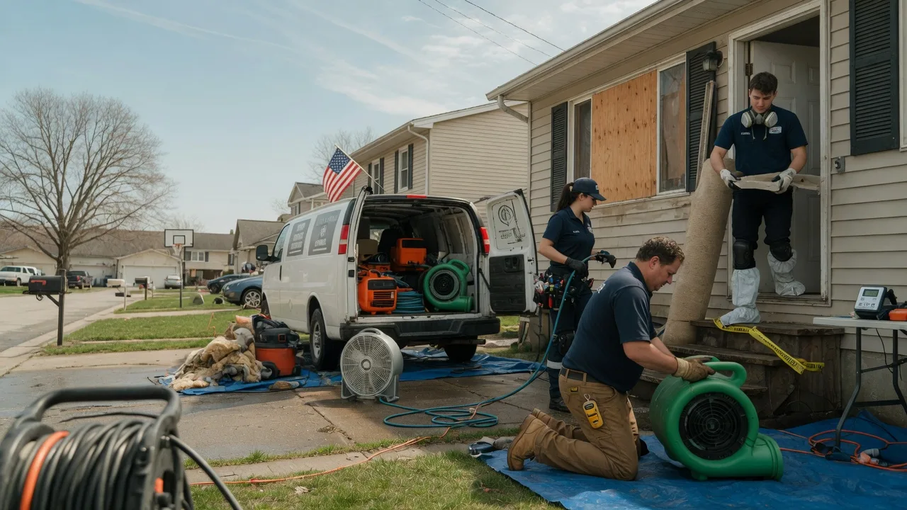 Water Damage Restoration in Olney, MD near me